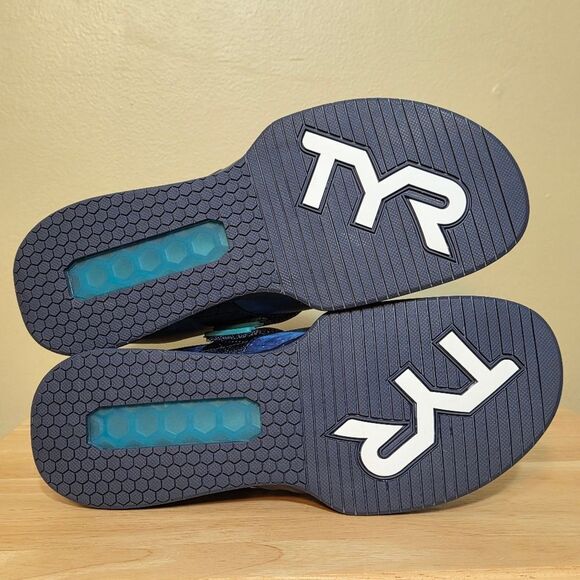 TYR L-1 Lifter Weightlifting Shoes Cosmic Navy Blue Men's Size 9.5 Women's 11 - Picture 6 of 7